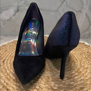 The Katy Perry Sissy High Heel Stiletto In Iridescent Metallic Purple Size 7